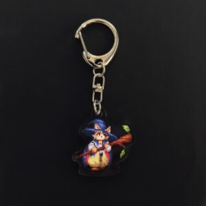 Charlotte Acrylic Keychain