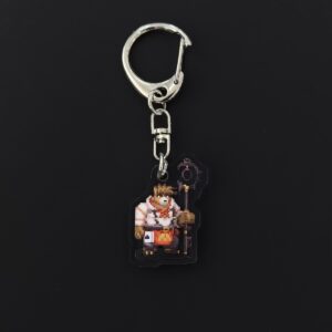 Yurt Acrylic Keychain