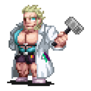 Dr. Bulksky Acrylic Keychain